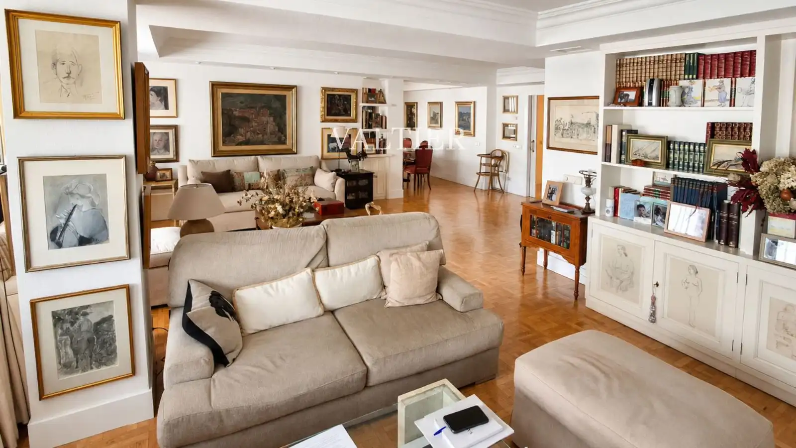Sala de estar de Piso en venta en Madrid con Aire acondicionado, Calefacción y Terraza