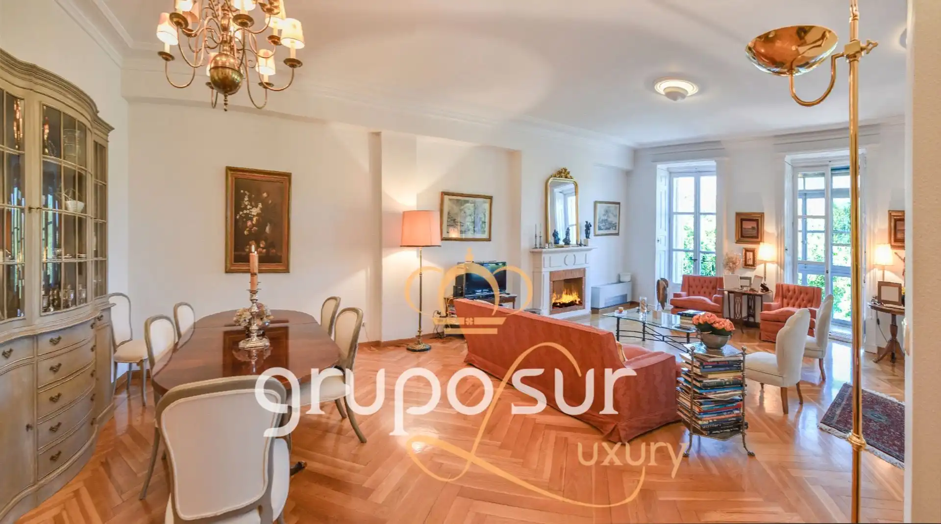 Sala d'estar de Pis en venda en Valladolid amb Calefacció, Parquet i Terrassa