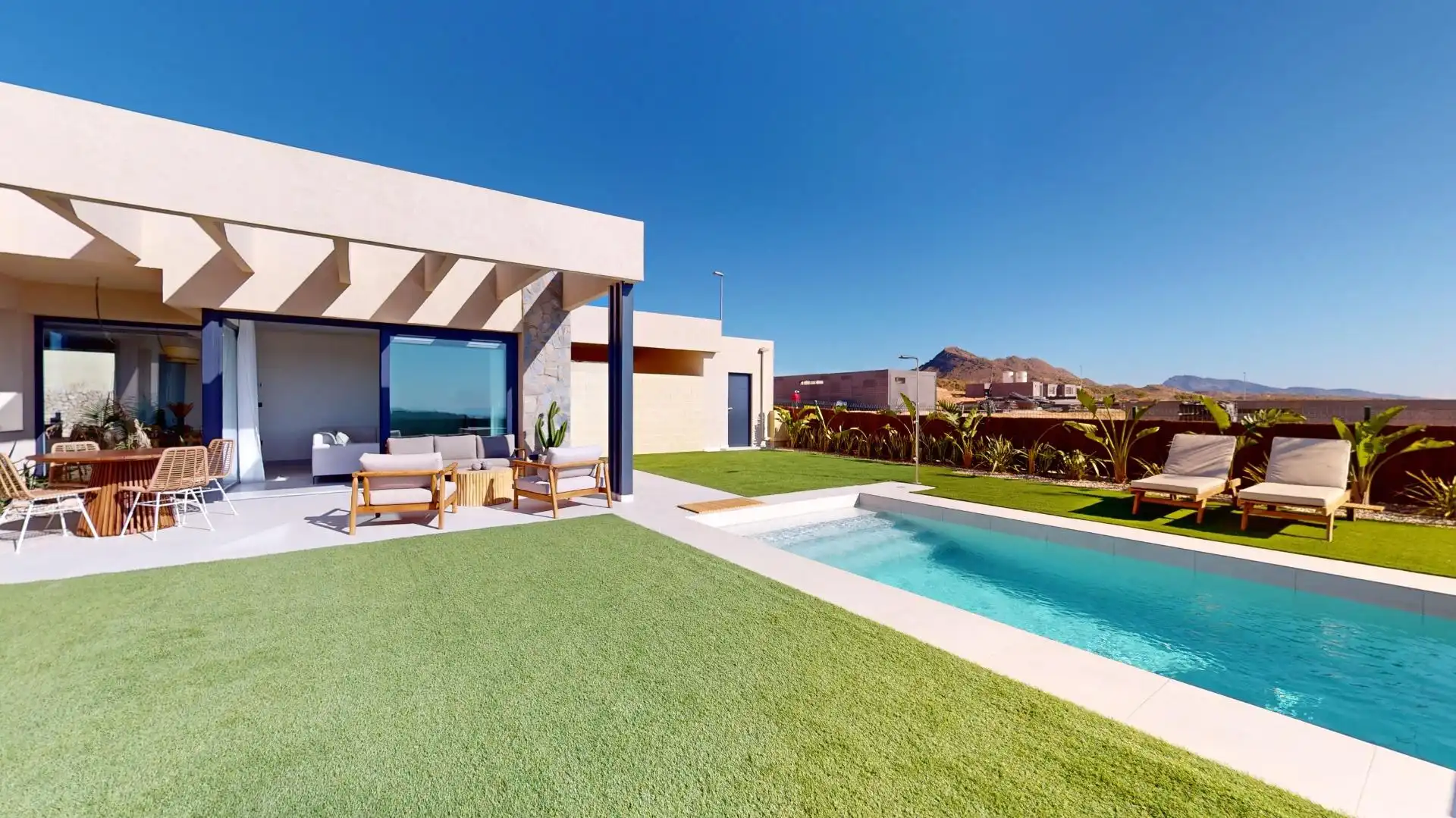 Terrassa de Casa o xalet en venda en Murcia amb Aire condicionat, Jardí privat i Terrassa
