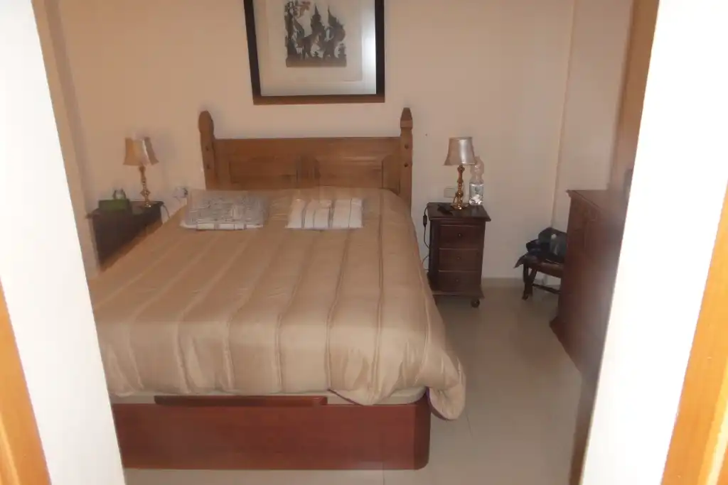 Schlafzimmer von Einfamilien-Reihenhaus zum Verkauf in Alhaurín de la Torre mit Klimaanlage, Privatgarten und Abstellraum