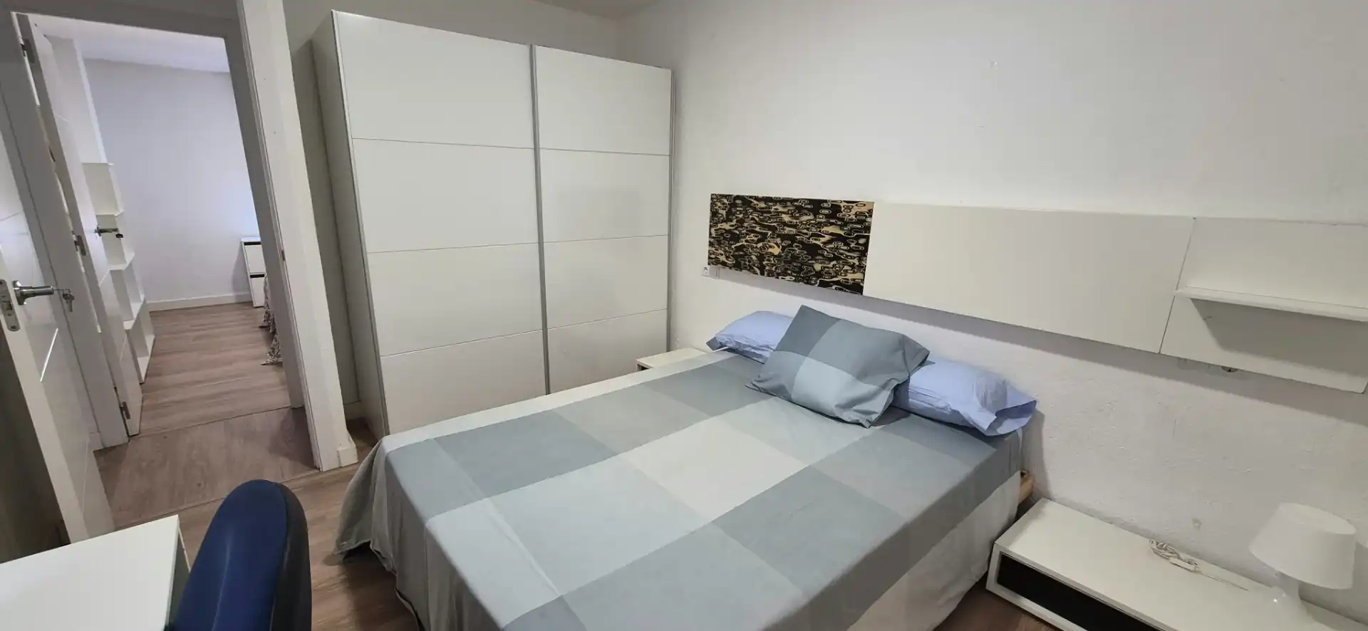 Bedroom of Flat for rent in Moncada  with Parquet flooring, Furnished and Oven