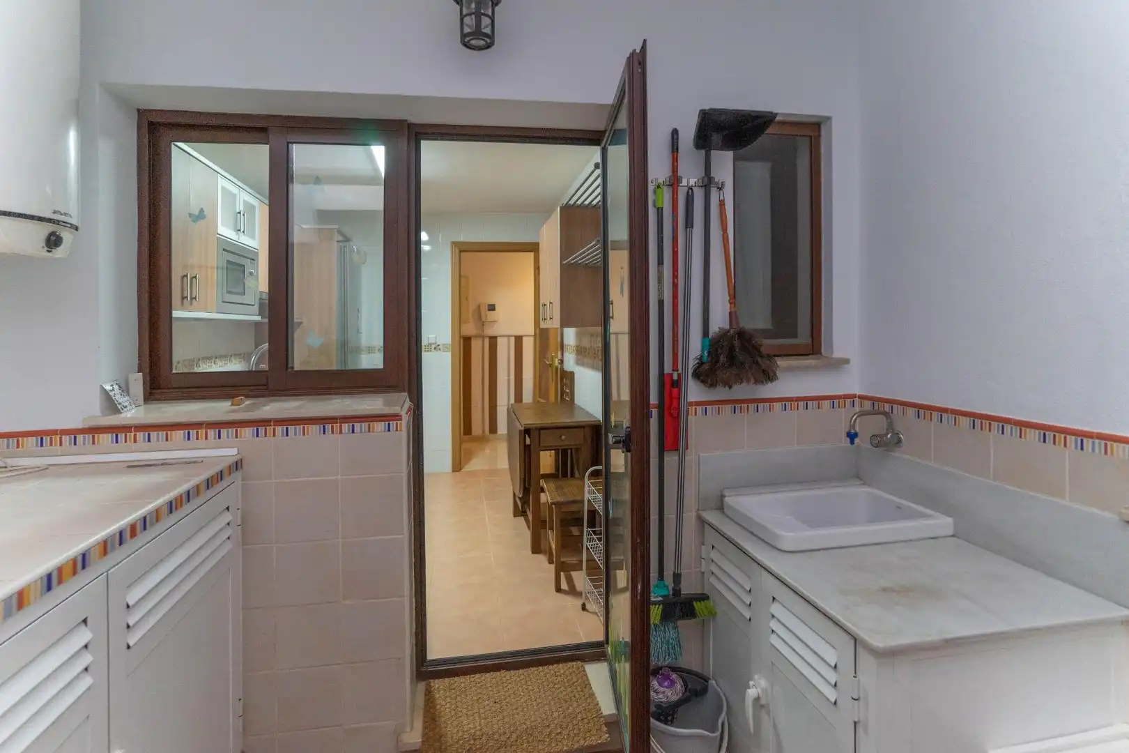 Cocina de Piso de alquiler en Alhaurín El Grande con Aire acondicionado, Calefacción y Amueblado