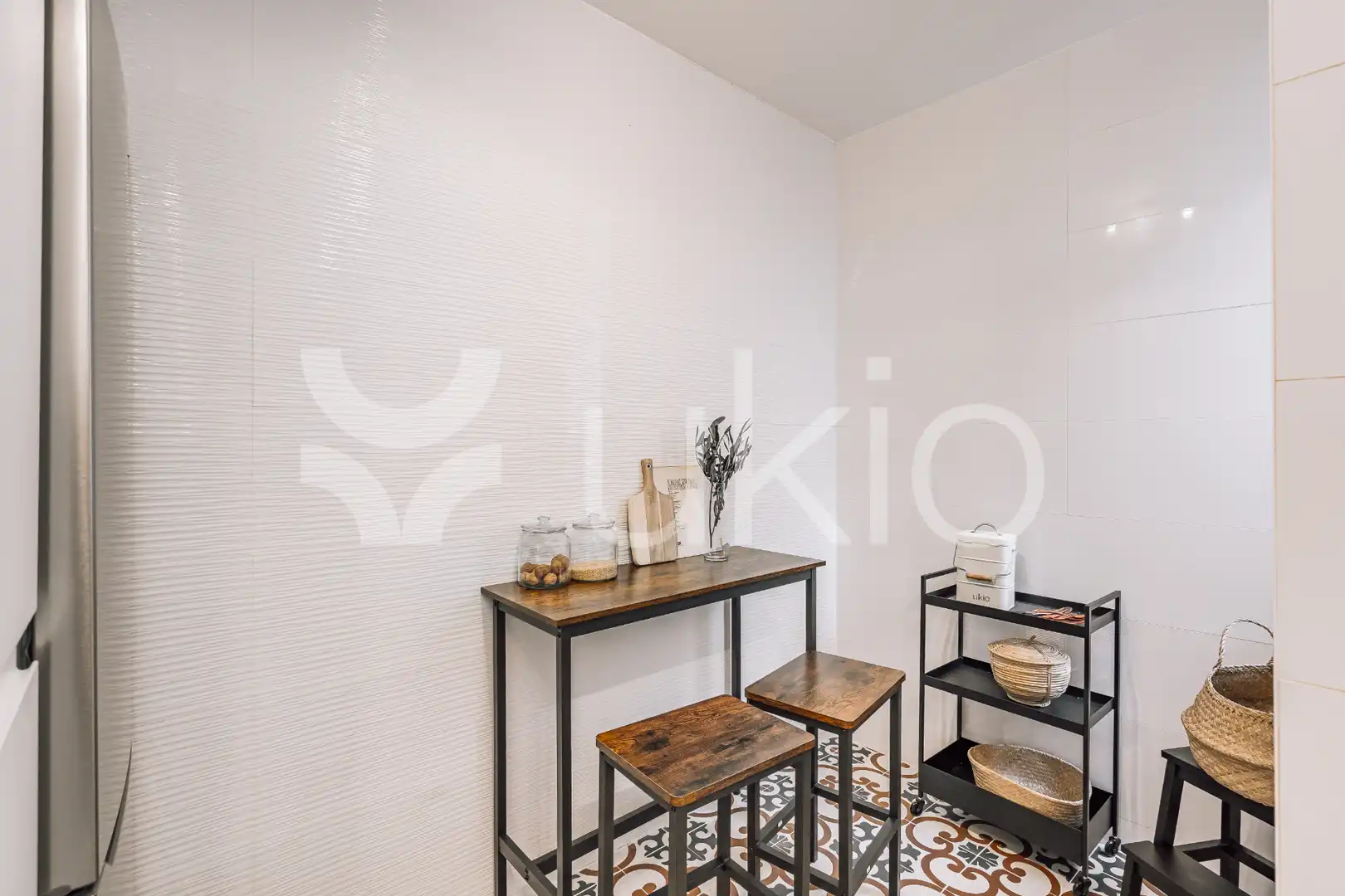 Cuina de Apartament de lloguer en Madrid amb Aire condicionat, Calefacció i Terrassa