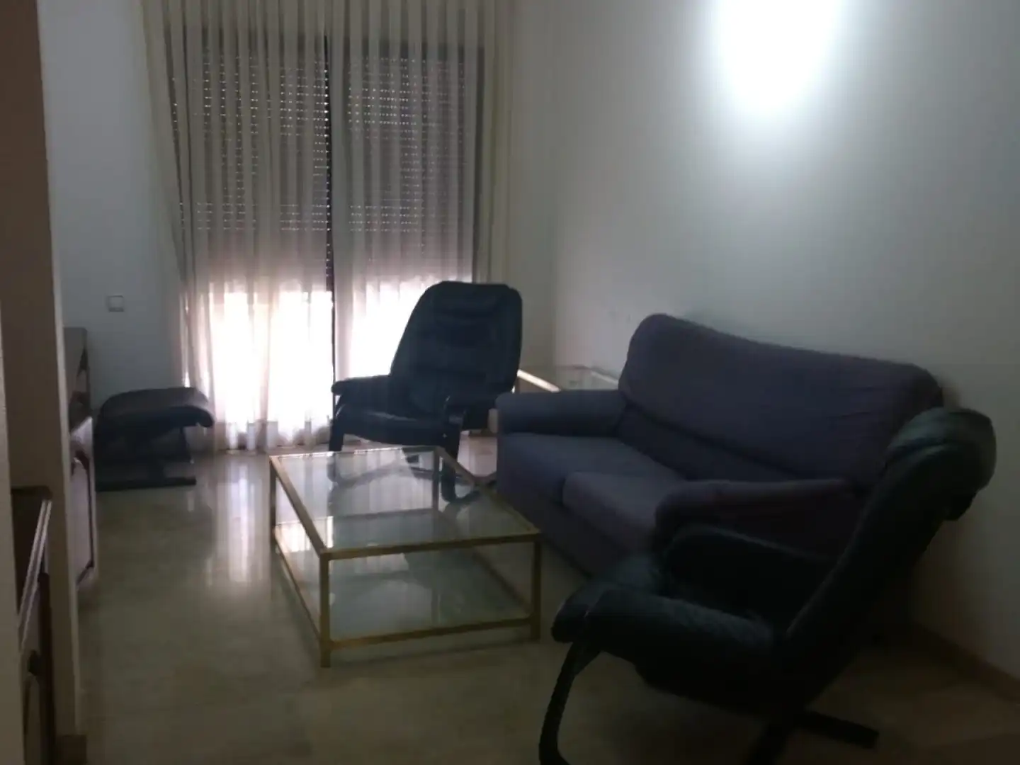 Living room of Flat for rent in Murcia  with Air Conditioner, Heating and Terrace