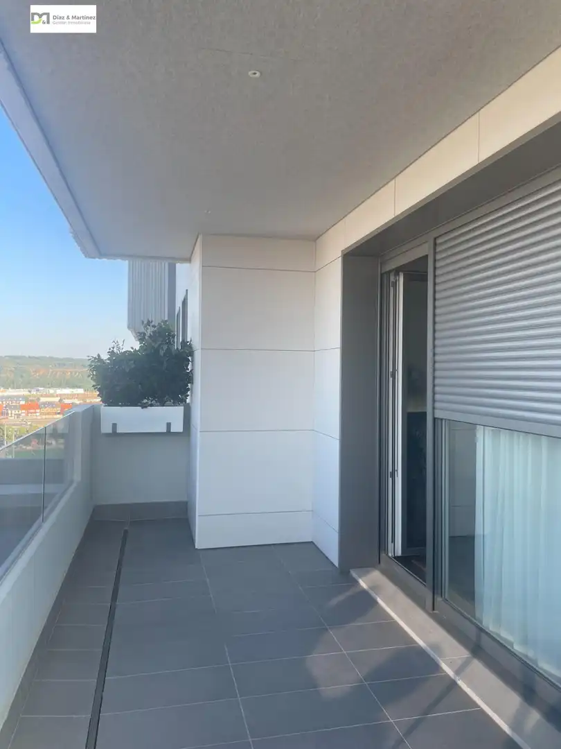 Balcony of Flat for rent in León Capital   with Heating, Parquet flooring and Terrace
