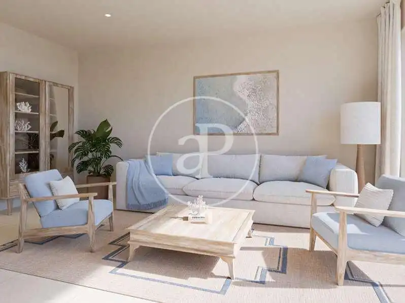Sala d'estar de Pis en venda en El Campello amb Aire condicionat, Calefacció i Jardí privat