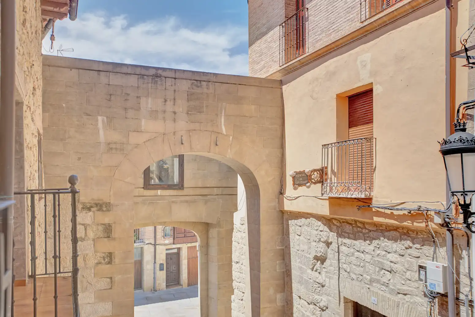 Vista exterior de Casa o chalet en venta en Viana con Calefacción, Amueblado y Balcón