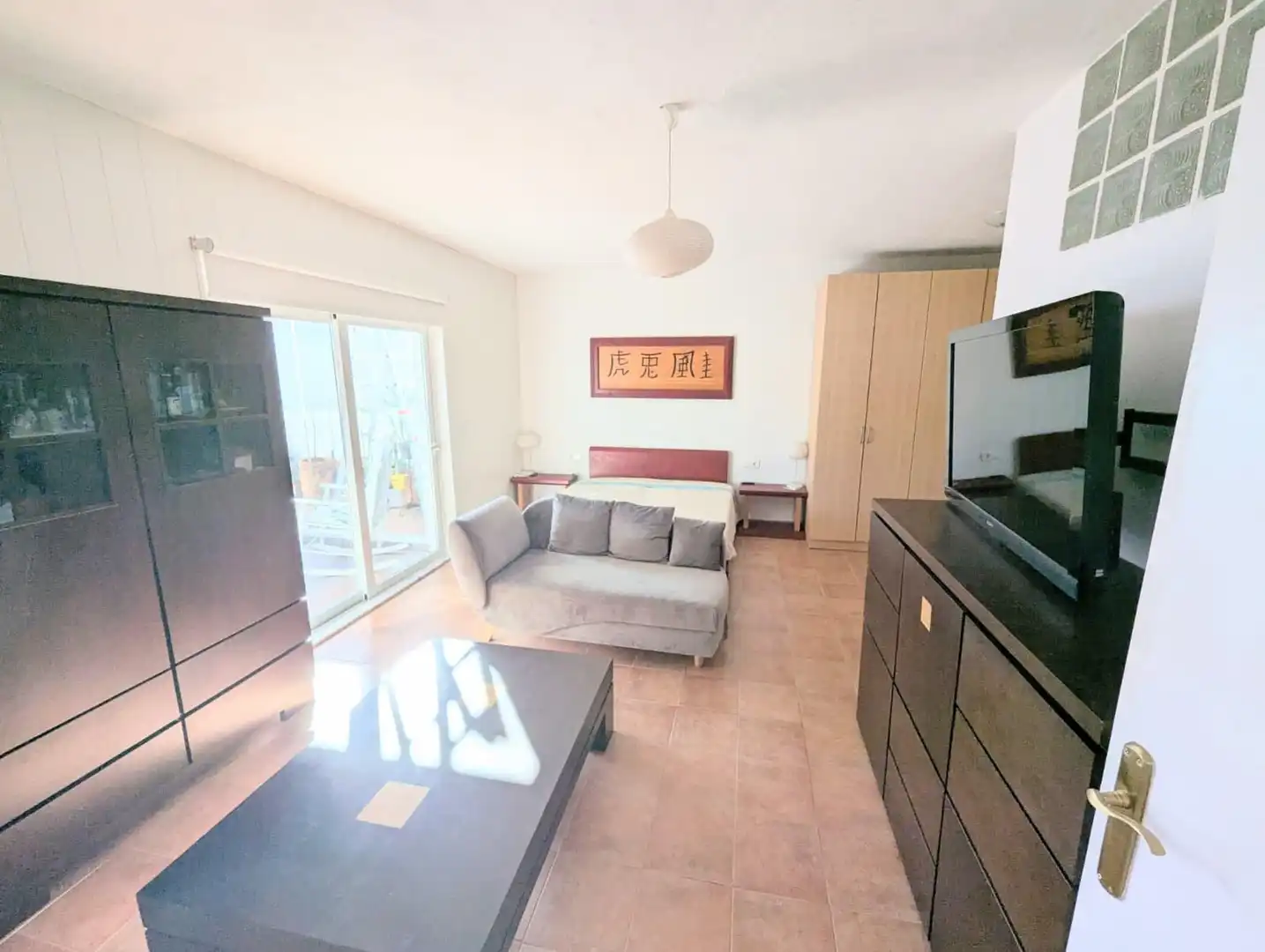 Sala d'estar de Casa o xalet en venda en Guaro amb Calefacció, Terrassa i Traster