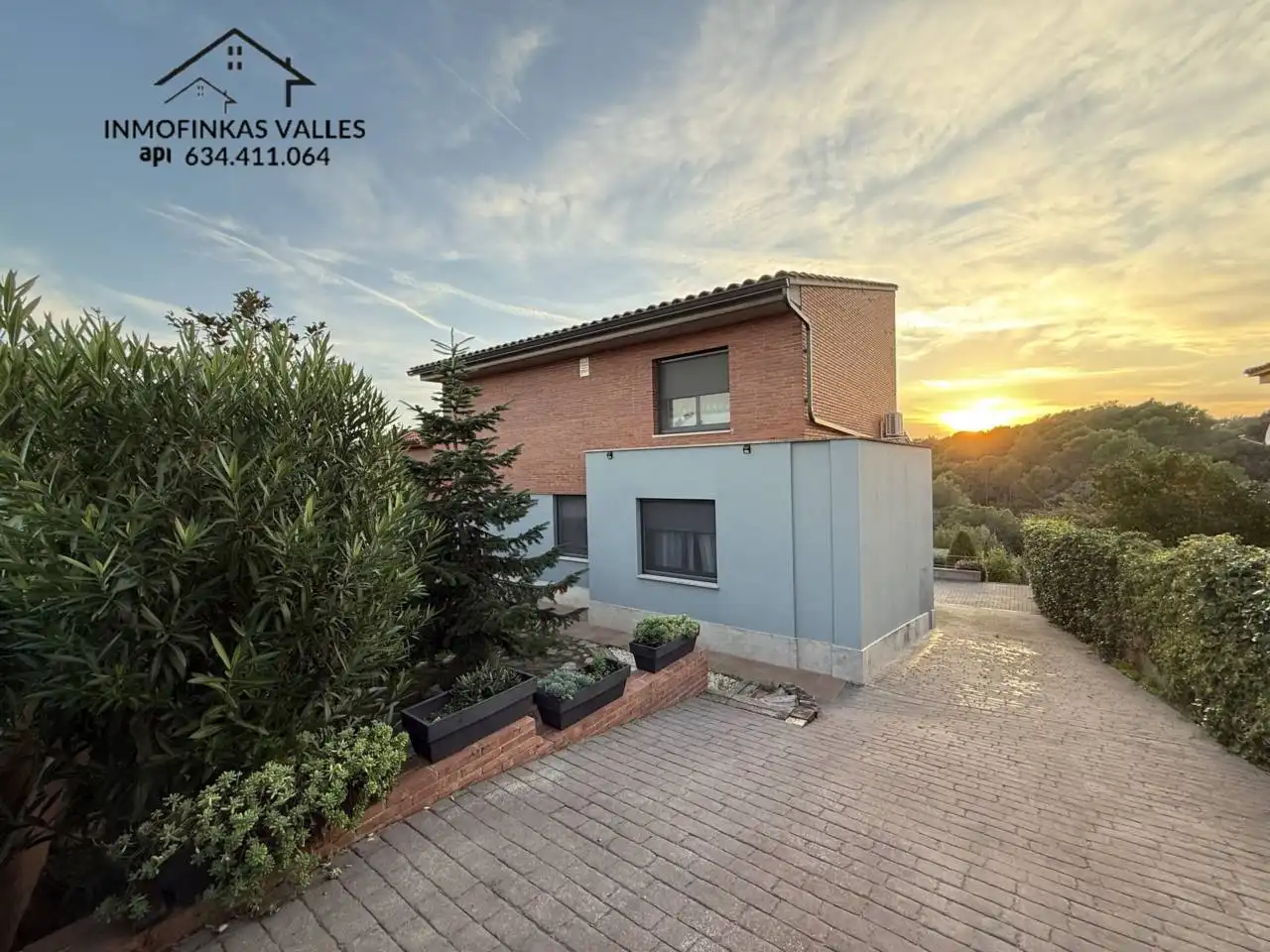 Vista exterior de Casa o chalet en venta en Caldes de Montbui con Aire acondicionado, Calefacción y Jardín privado