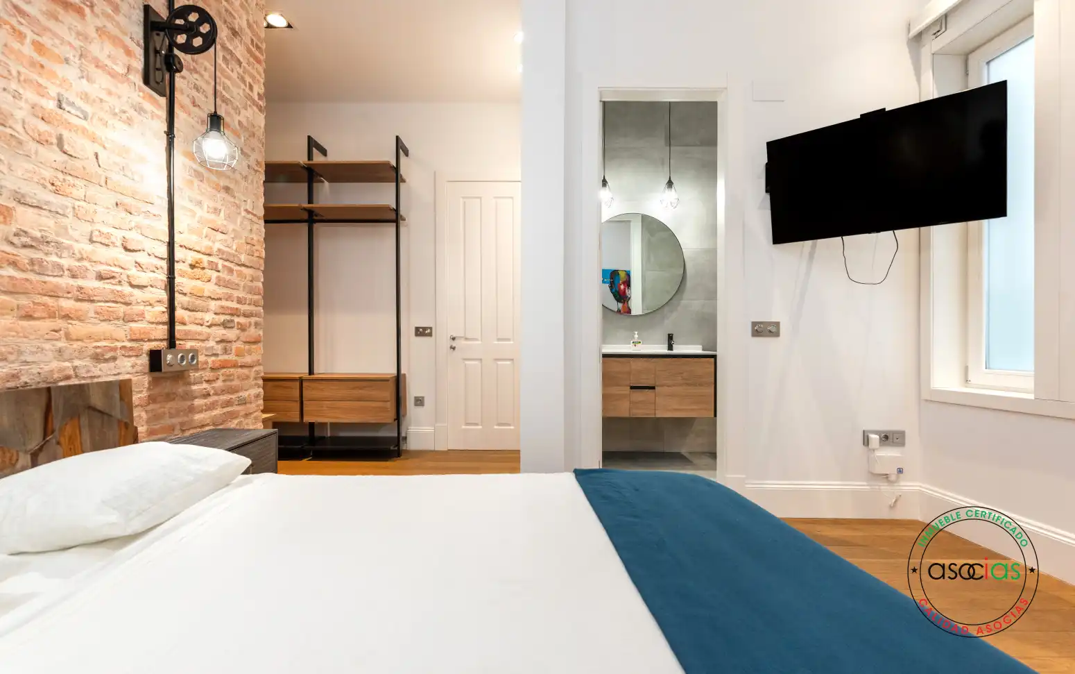 Schlafzimmer von Wohnung zum Verkauf in Gijón  mit Heizung