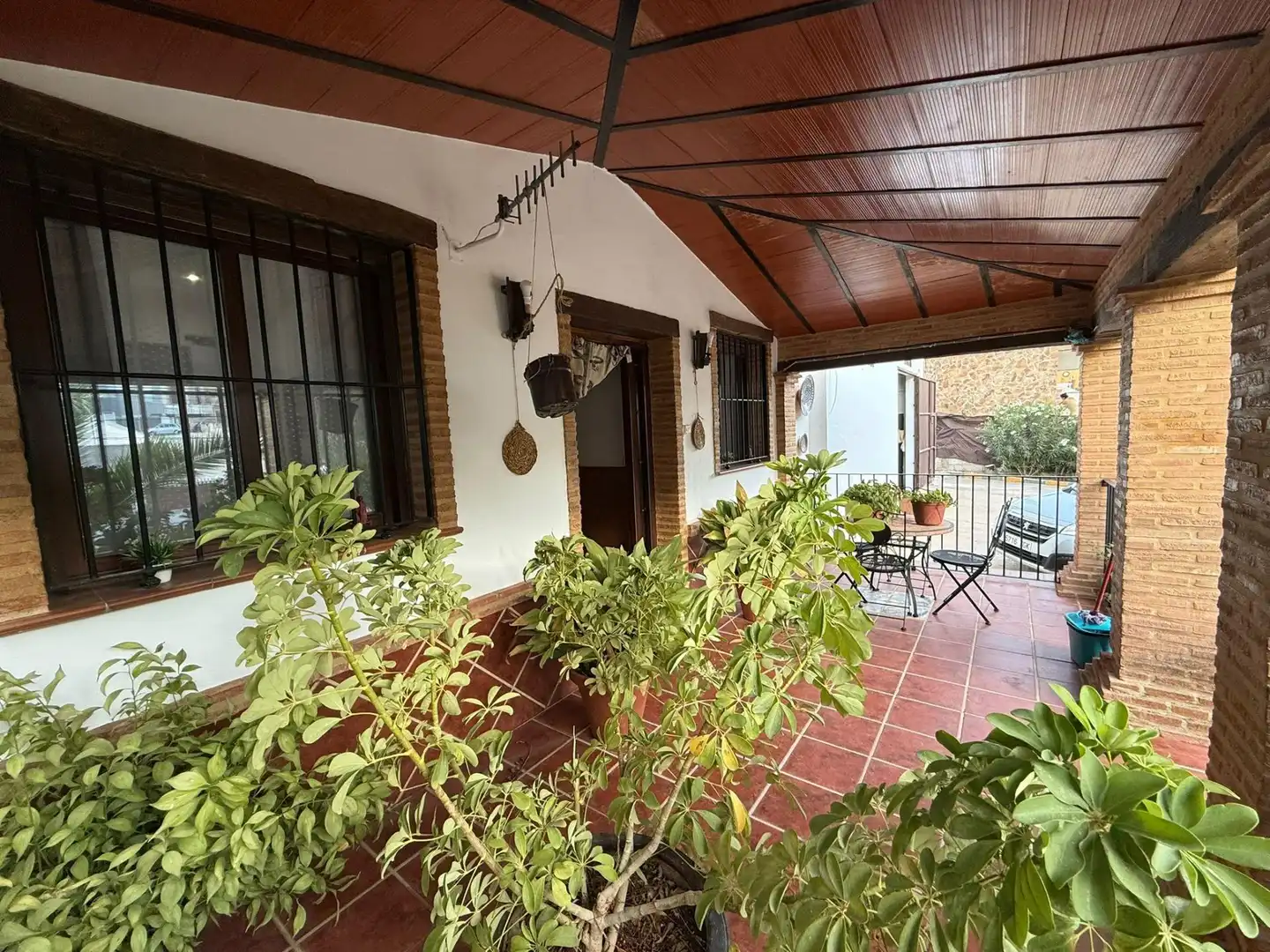 Terrassa de Finca rústica en venda en Alameda amb Aire condicionat, Jardí privat i Terrassa