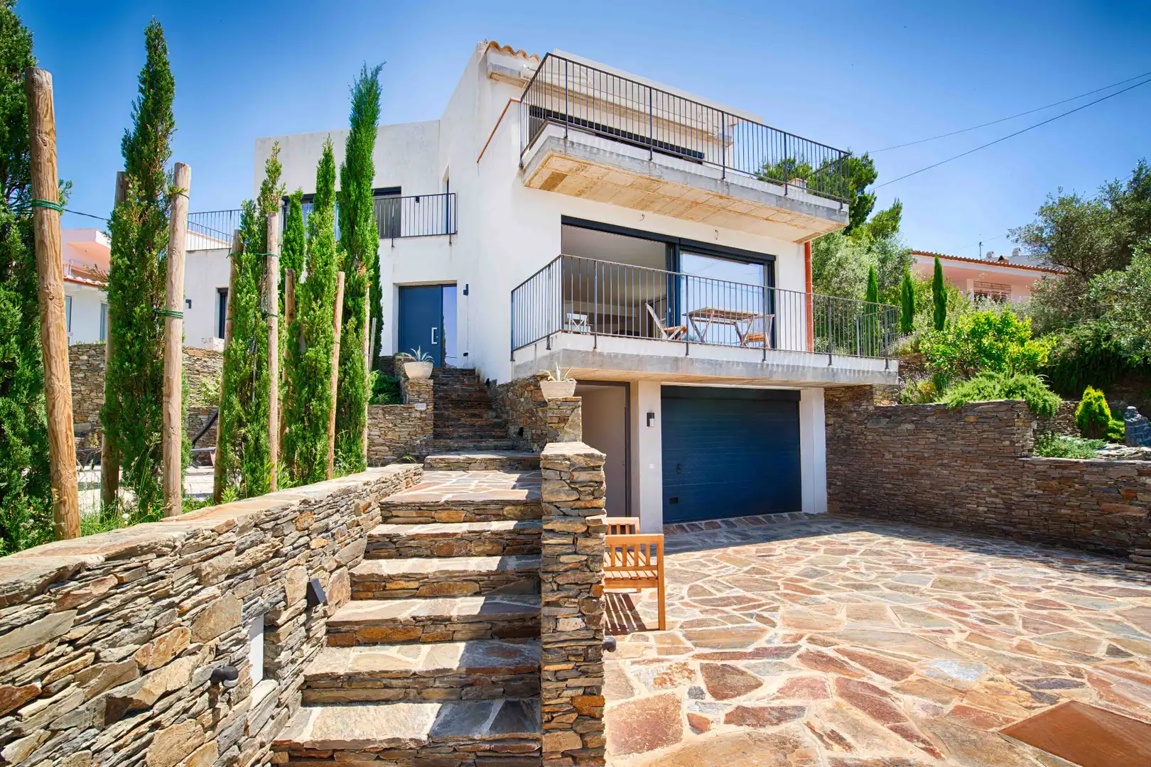 Vista exterior de Casa o chalet en venta en Cadaqués con Jardín privado, Terraza y Piscina