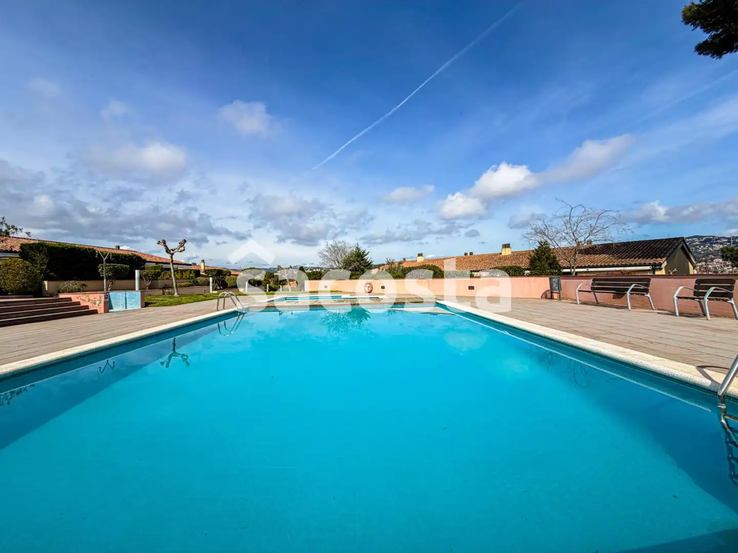 Piscina de Casa adosada en venta en Lloret de Mar con Aire acondicionado, Calefacción y Jardín privado