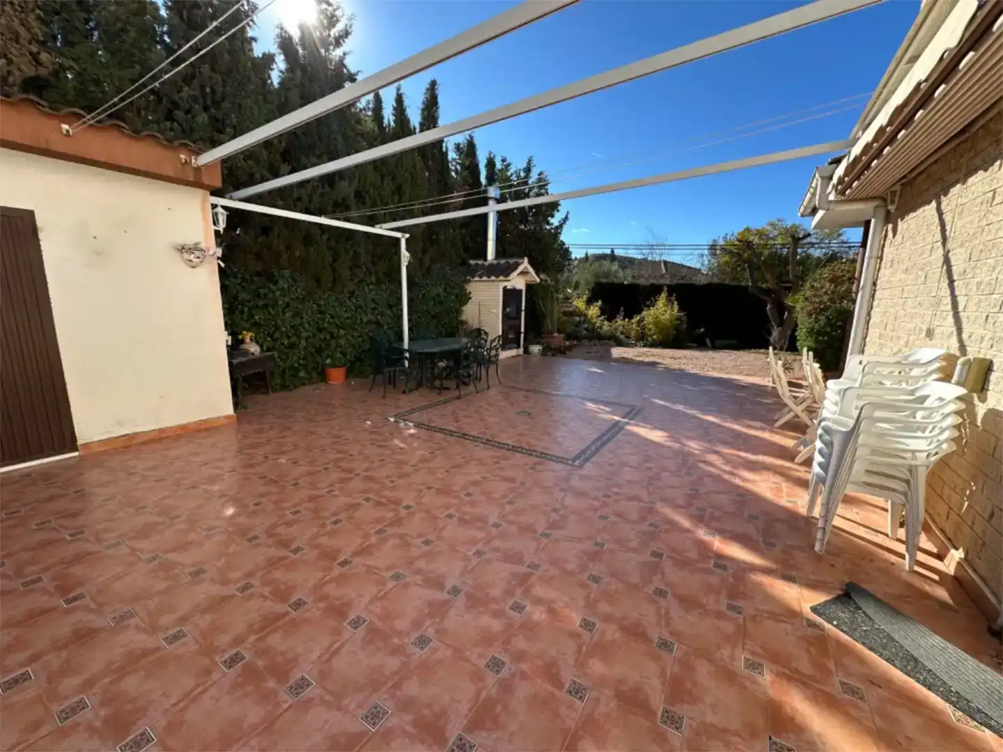 Terrassa de Casa o xalet en venda en Petrer amb Aire condicionat, Piscina i Balcó