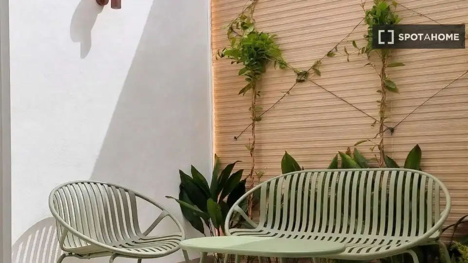 Terrassa de Apartament per a compartir en Molina de Segura amb Aire condicionat, Terrassa i Moblat