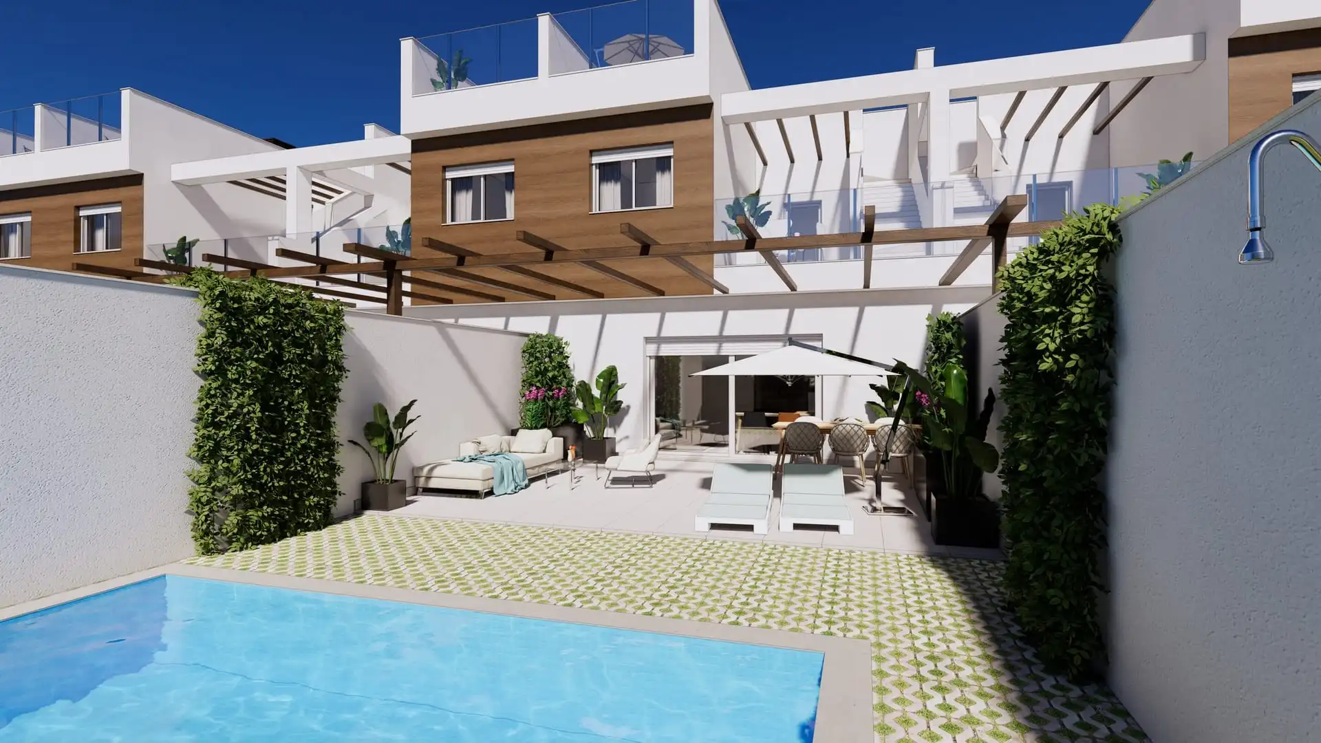 Dúplex con piscina en venta en Las Lomas de Rame - Bahía Bella, imagen 25