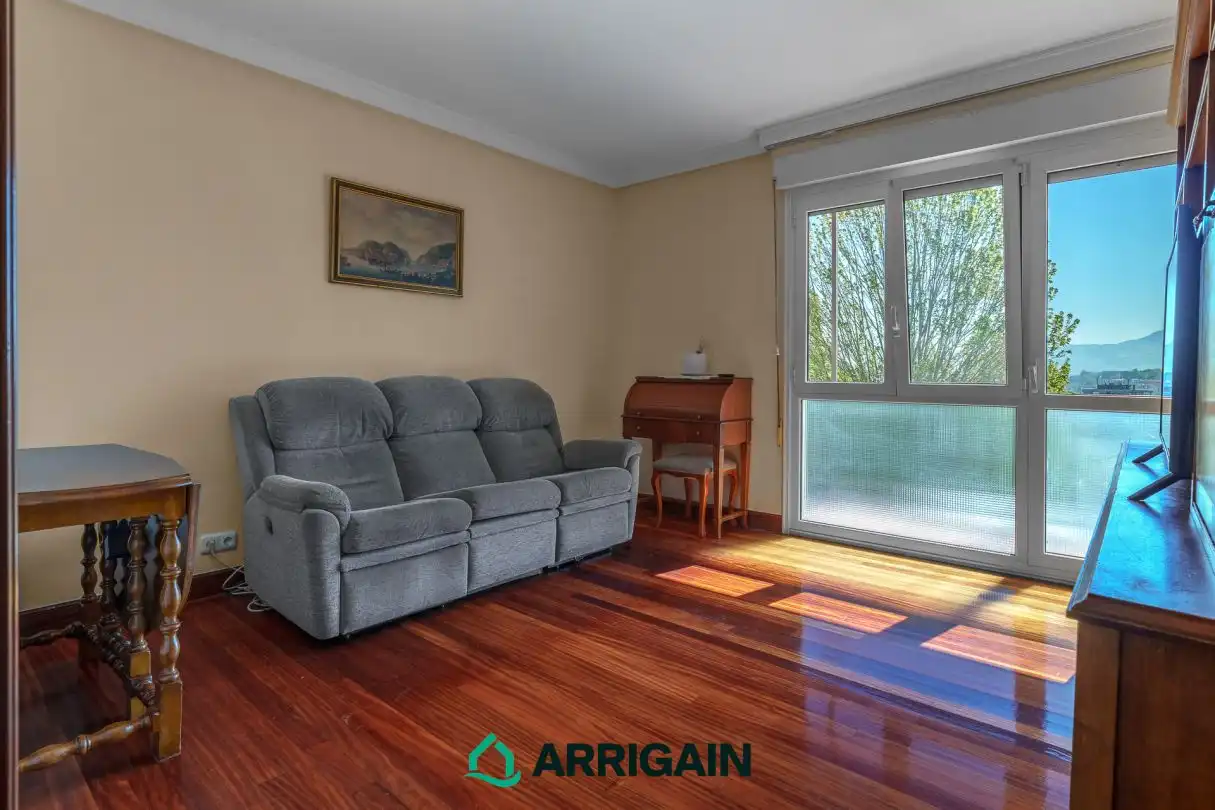 Sala de estar de Piso en venta en Donostia - San Sebastián  con Aire acondicionado, Calefacción y Jardín privado
