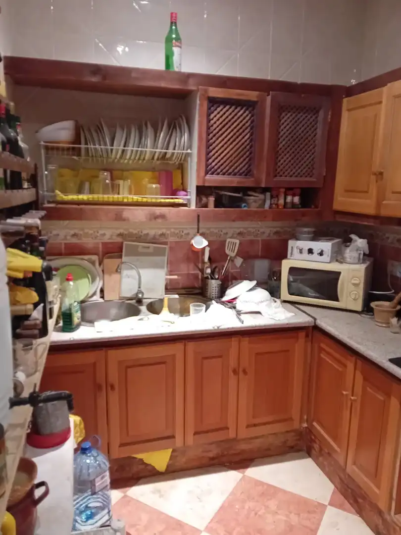Cocina de Casa o chalet en venta en Bolaños de Calatrava con Terraza, Trastero y Amueblado