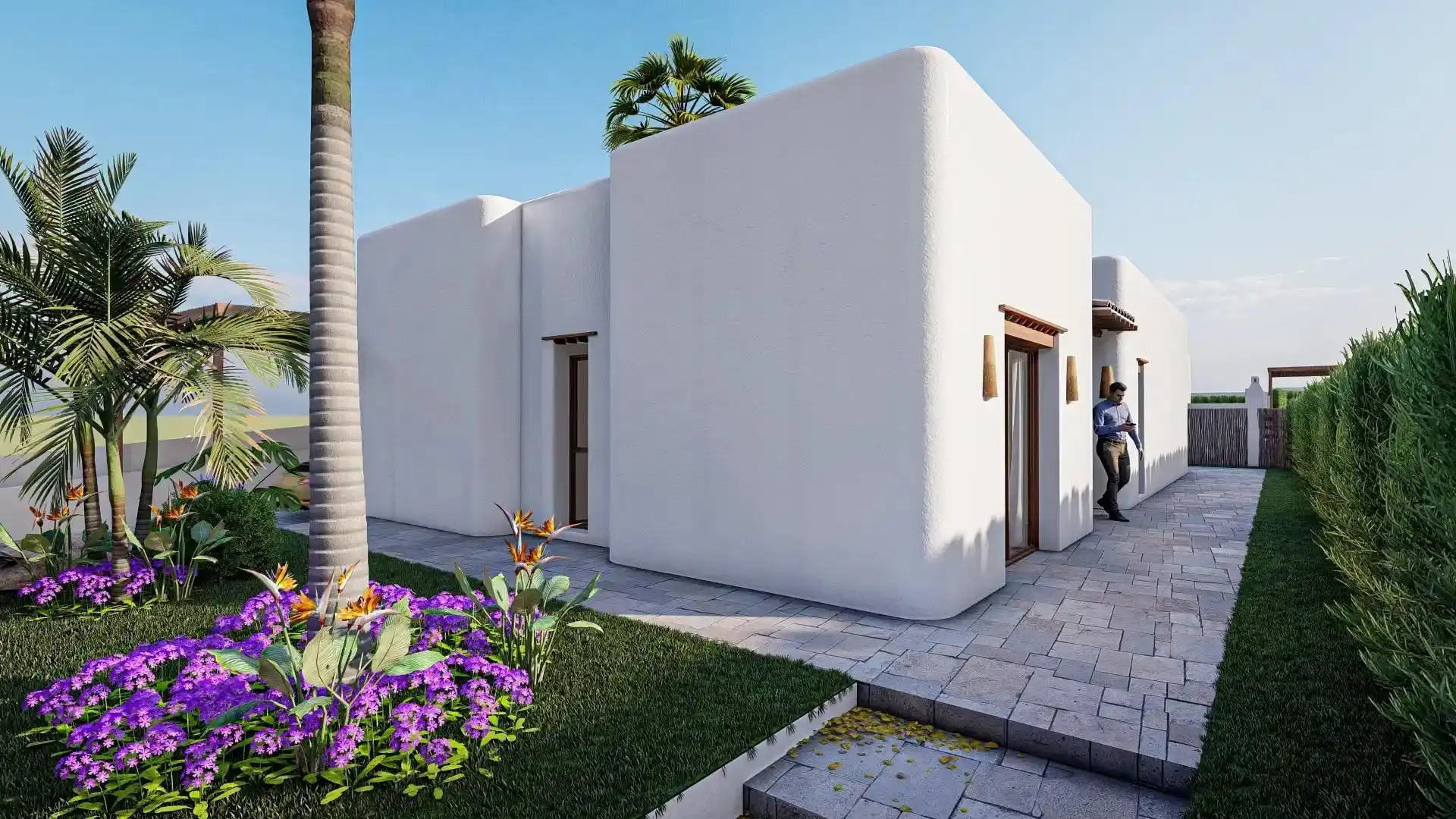 Vista exterior de Casa o chalet en venta en L'Alfàs del Pi con Aire acondicionado, Jardín privado y Terraza