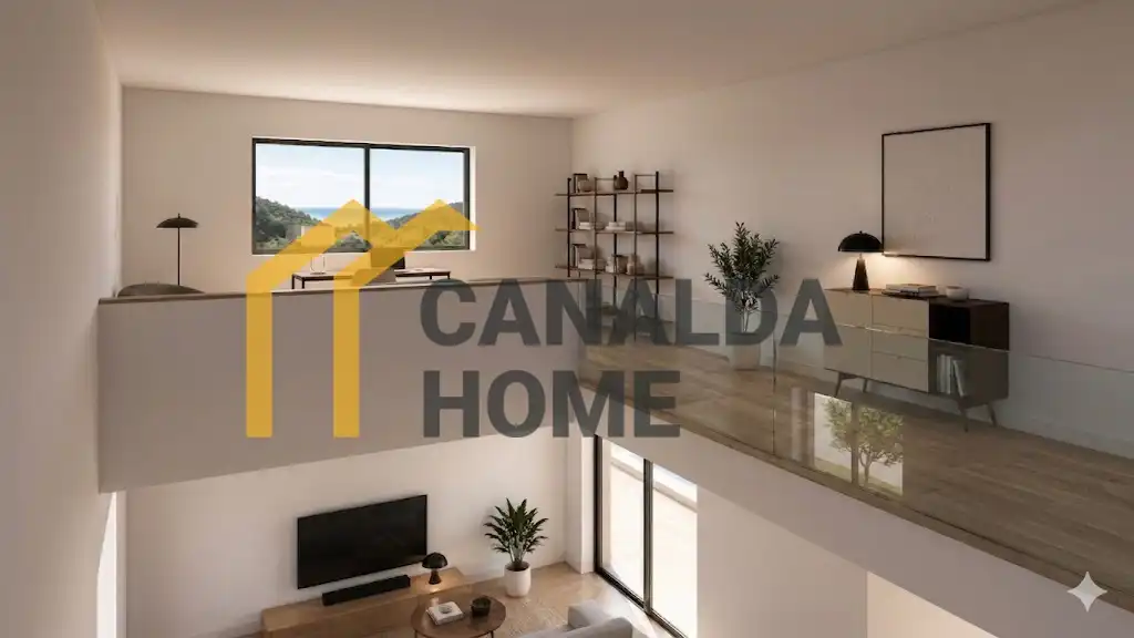 Sala de estar de Casa o chalet en venta en Sant Vicenç de Montalt con Aire acondicionado, Calefacción y Jardín privado