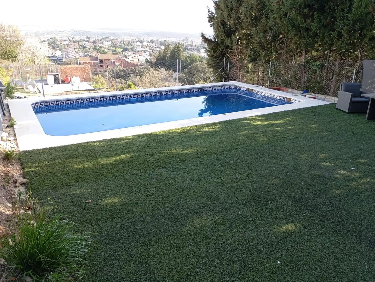 Piscina de Casa o xalet en venda en Córdoba amb Aire condicionat, Jardí privat i Terrassa