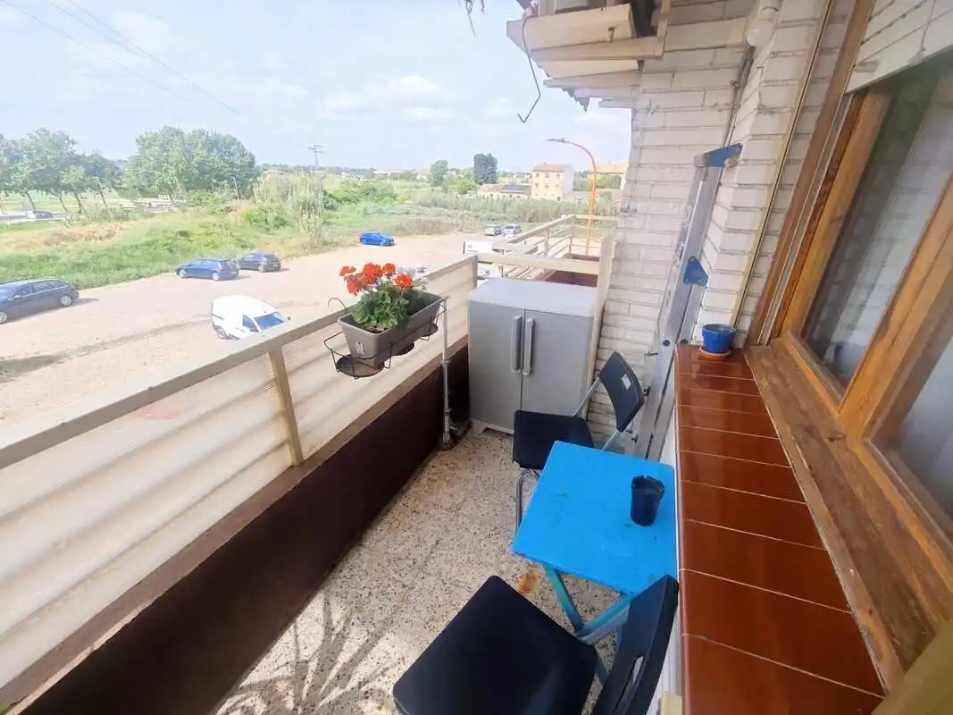 Balcony of Flat for sale in Utebo  with Air Conditioner, Heating and Balcony