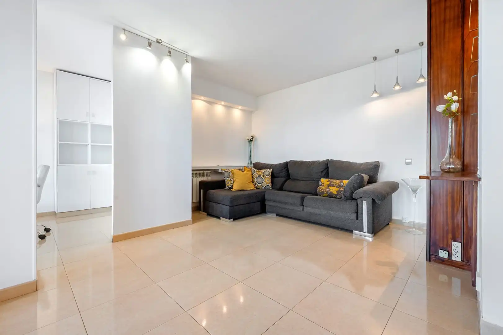 Wohnzimmer von Dachboden zum Verkauf in Reus mit Klimaanlage, Heizung und Terrasse