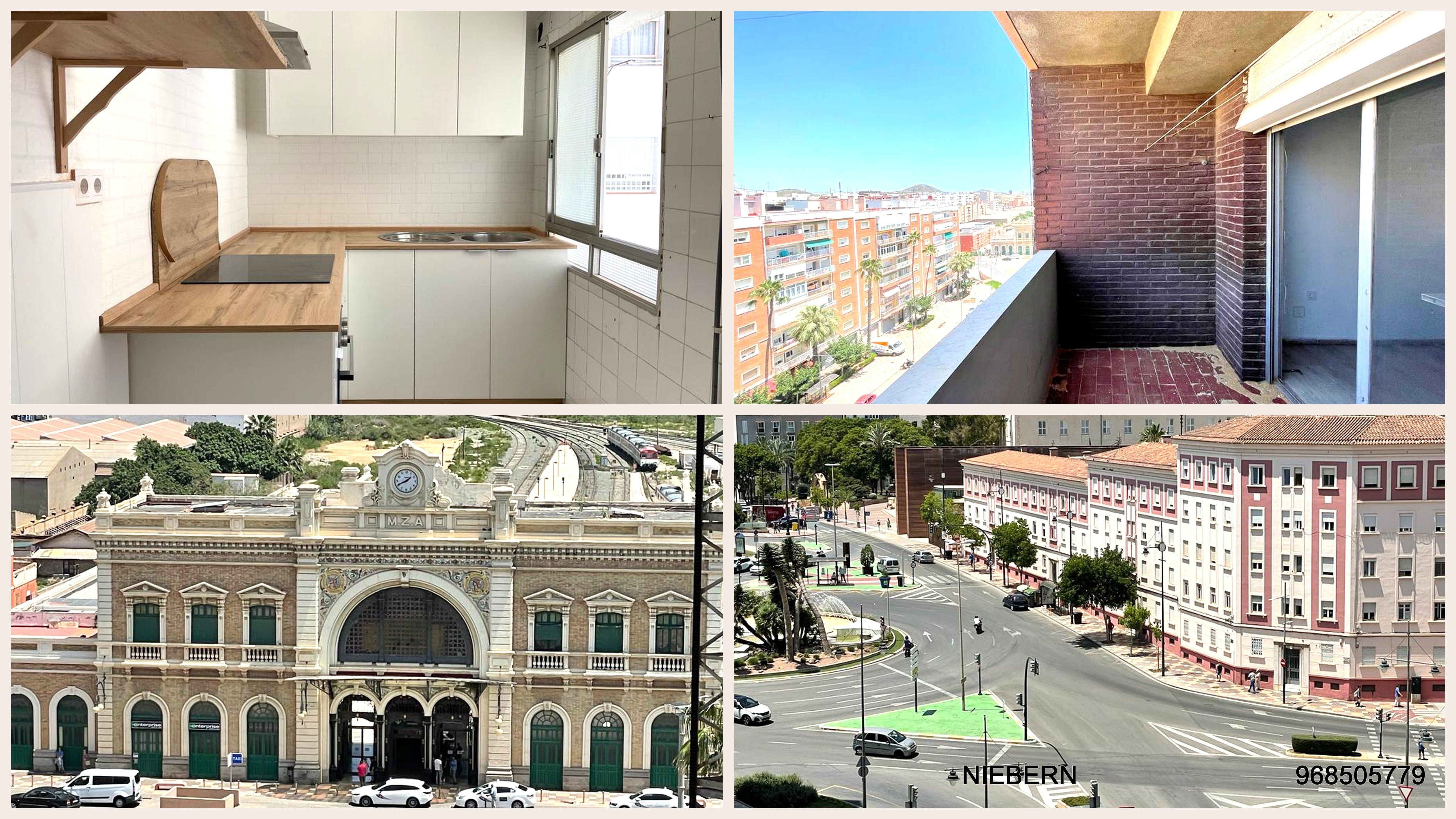 Vista exterior de Pis de lloguer en Cartagena amb Balcó