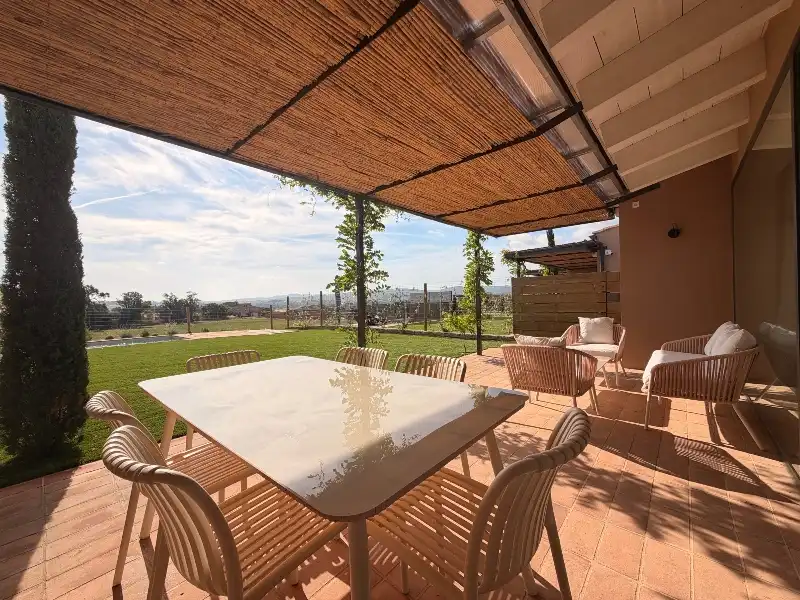 Terraza de Casa o chalet de alquiler en Cruïlles, Monells I Sant Sadurní de L'Heura con Aire acondicionado, Calefacción y Jardín privado