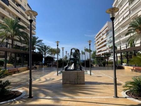 Exterior view of Flat for sale in Marbella  with Air Conditioner, Terrace and Balcony