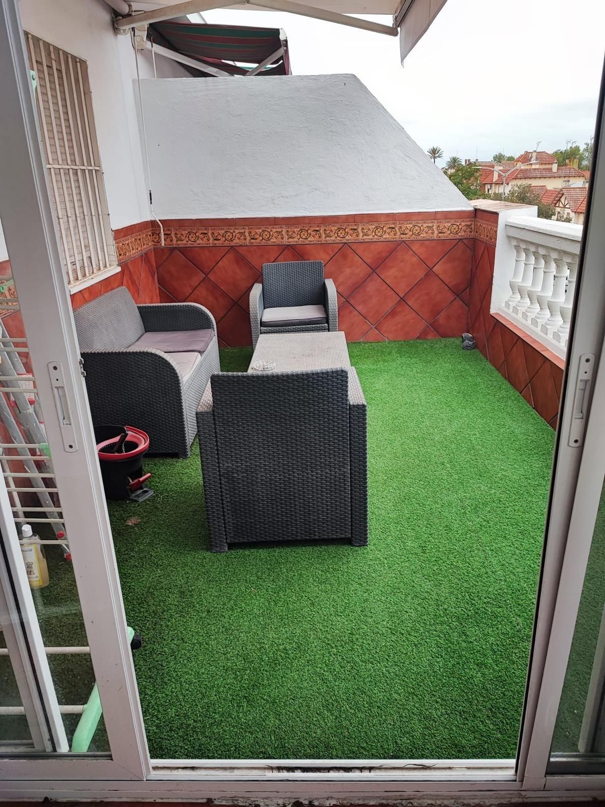 Terrace of Duplex to rent in Dos Hermanas  with Air Conditioner and Terrace