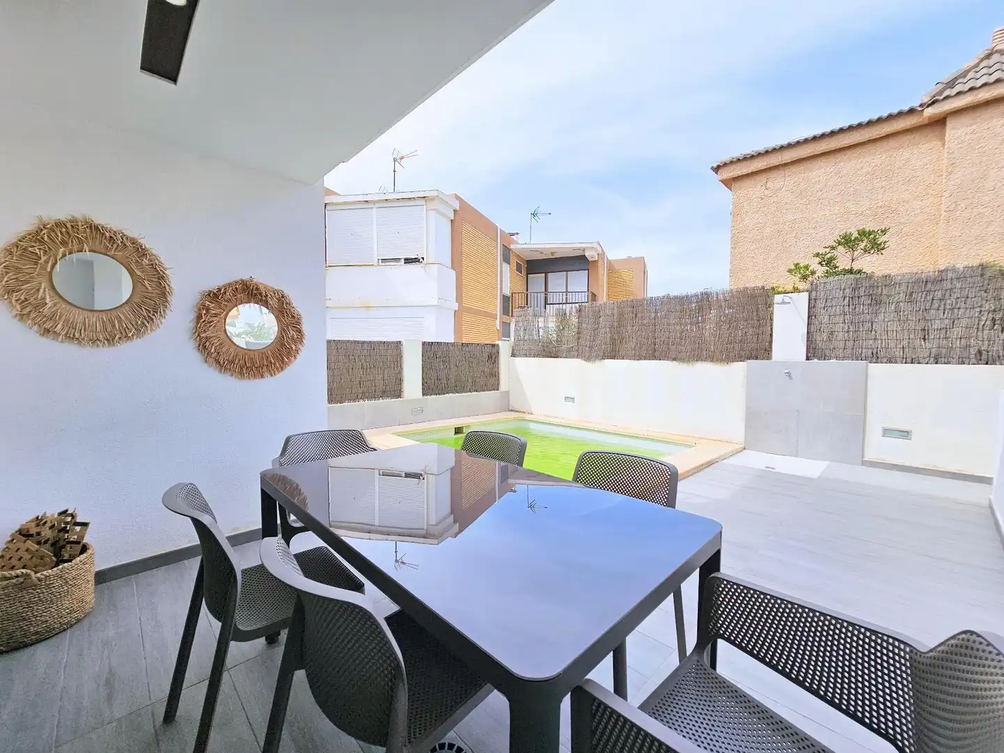 Terrassa de Casa o xalet de lloguer en Cartagena amb Terrassa