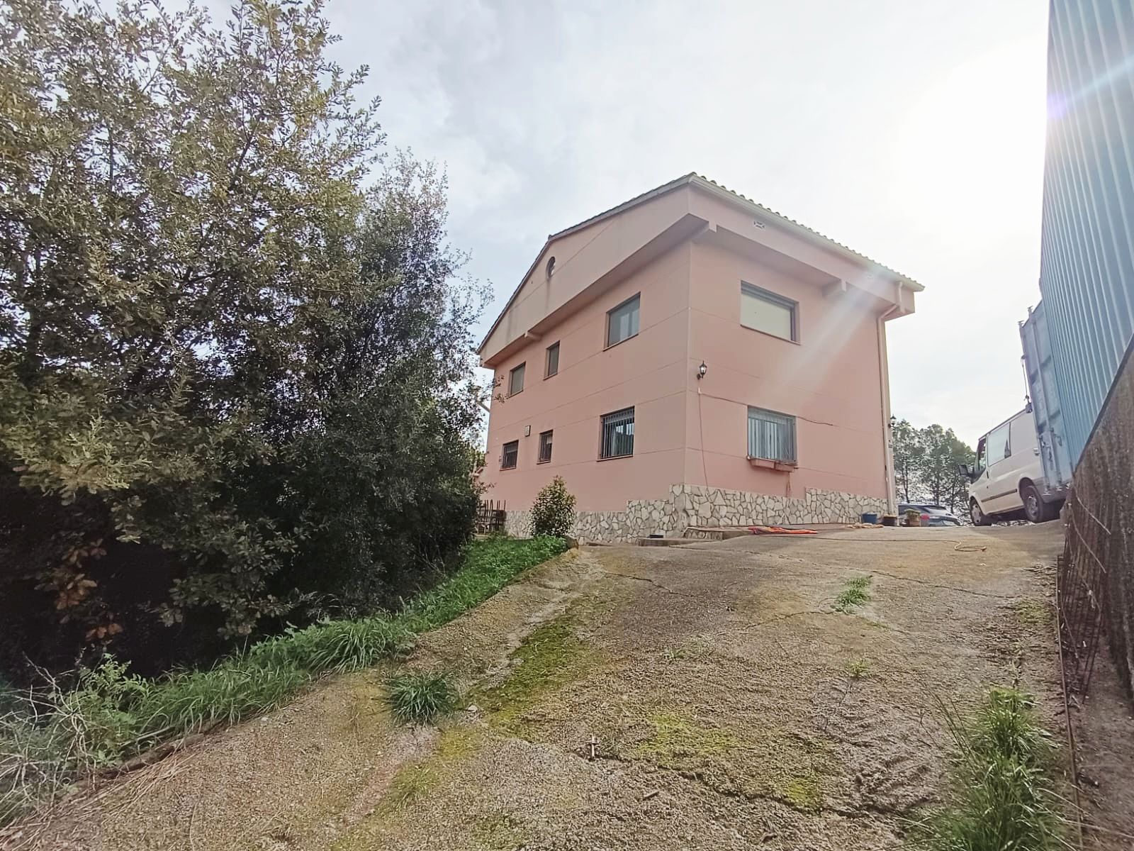 Exterior view of House or chalet for rent to own in Sant Llorenç d'Hortons  with Heating, Private garden and Terrace