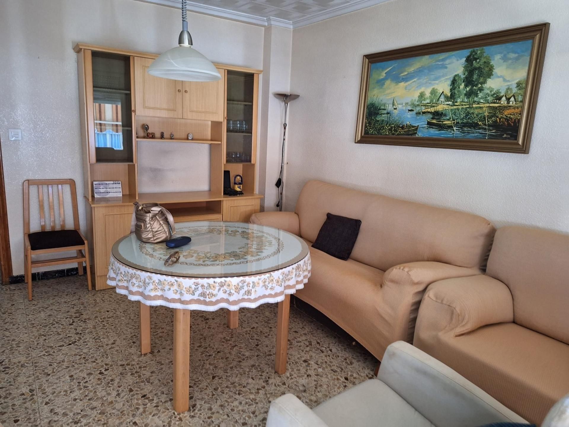 Living room of Flat for sale in Yecla  with Air Conditioner, Heating and Terrace