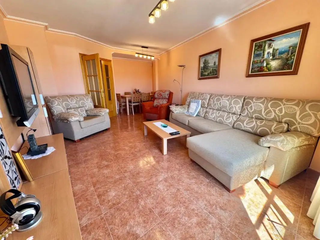 Living room of Flat for sale in Ayora  with Air Conditioner, Heating and Terrace