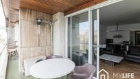 Balcony of Flat for sale in  Barcelona Capital  with Air Conditioner, Heating and Parquet flooring
