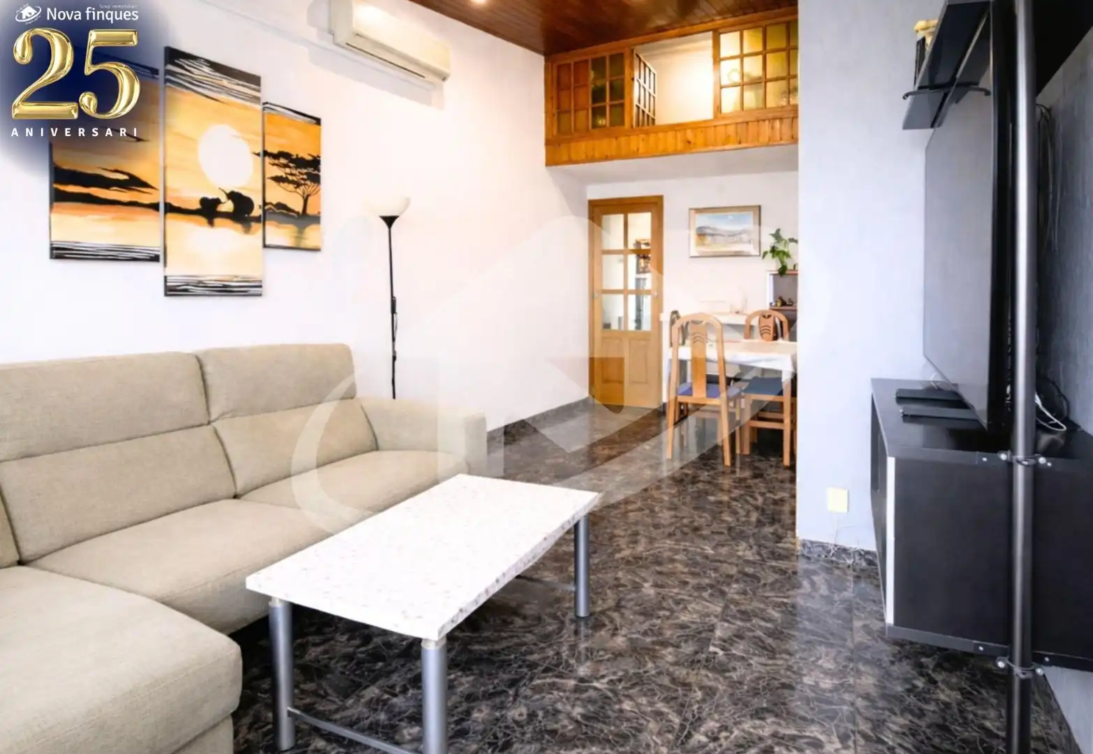 Living room of Flat for sale in Sabadell  with Balcony