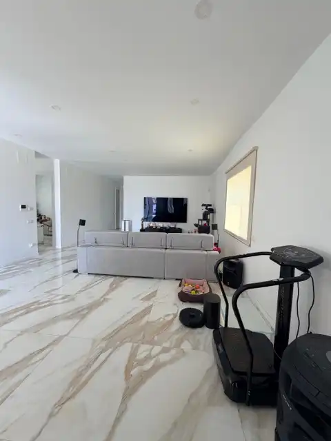Sala de estar de Casa o chalet en venta en Las Ventas de Retamosa con Aire acondicionado, Calefacción y Jardín privado