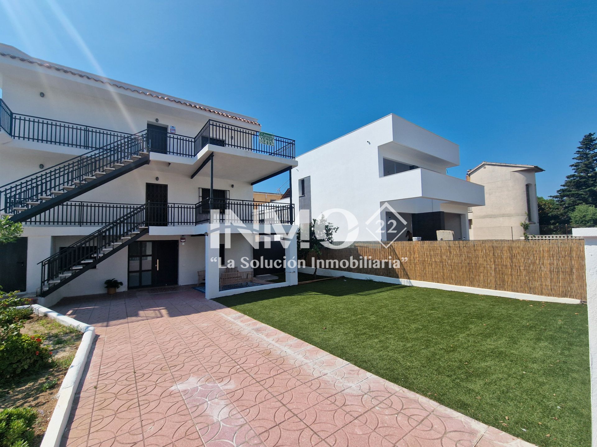 Exterior view of Flat for sale in Cambrils  with Air Conditioner, Private garden and Parquet flooring