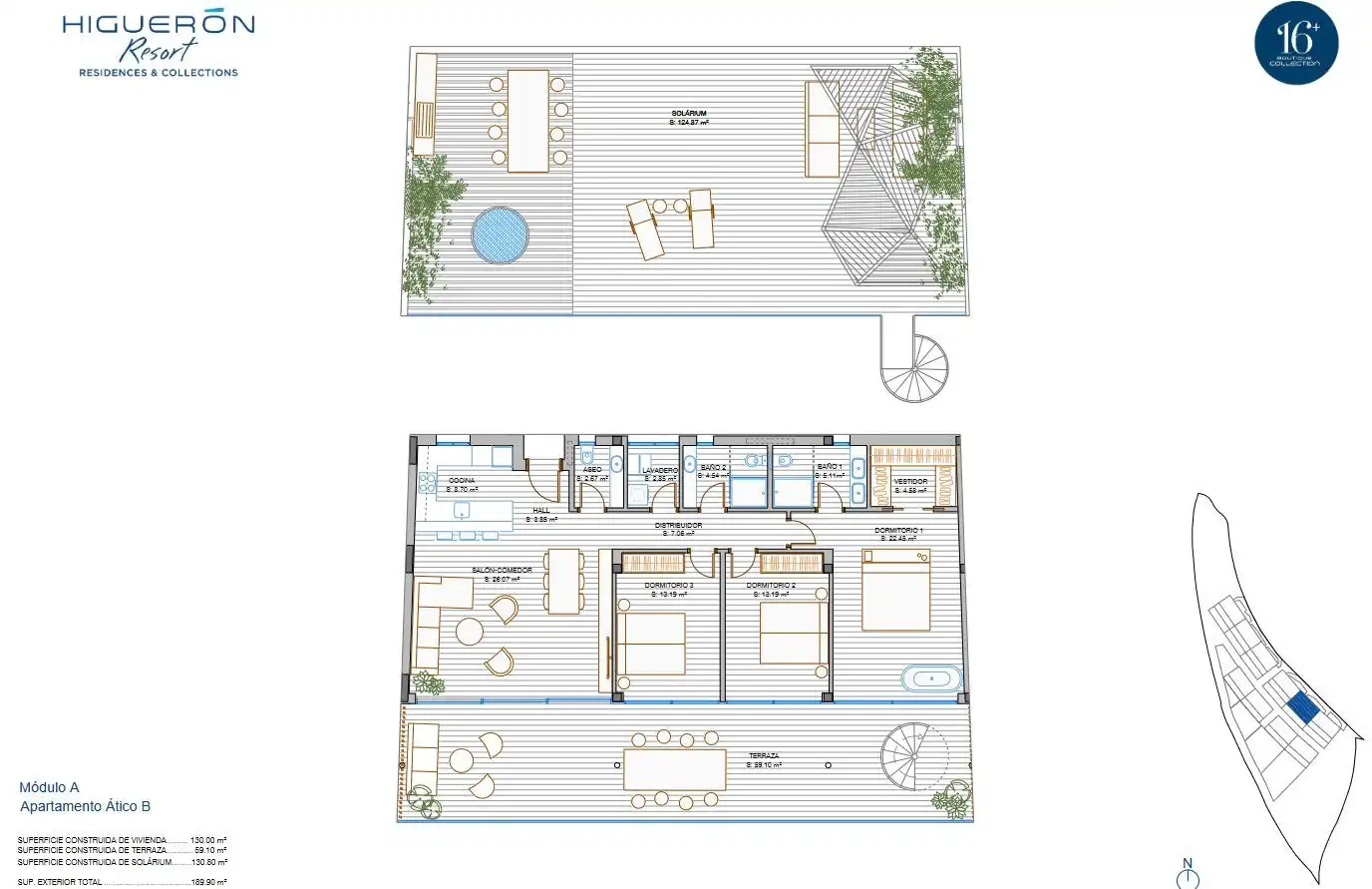 Penthouse with pool for sale in Mijas pueblo, imagen 18