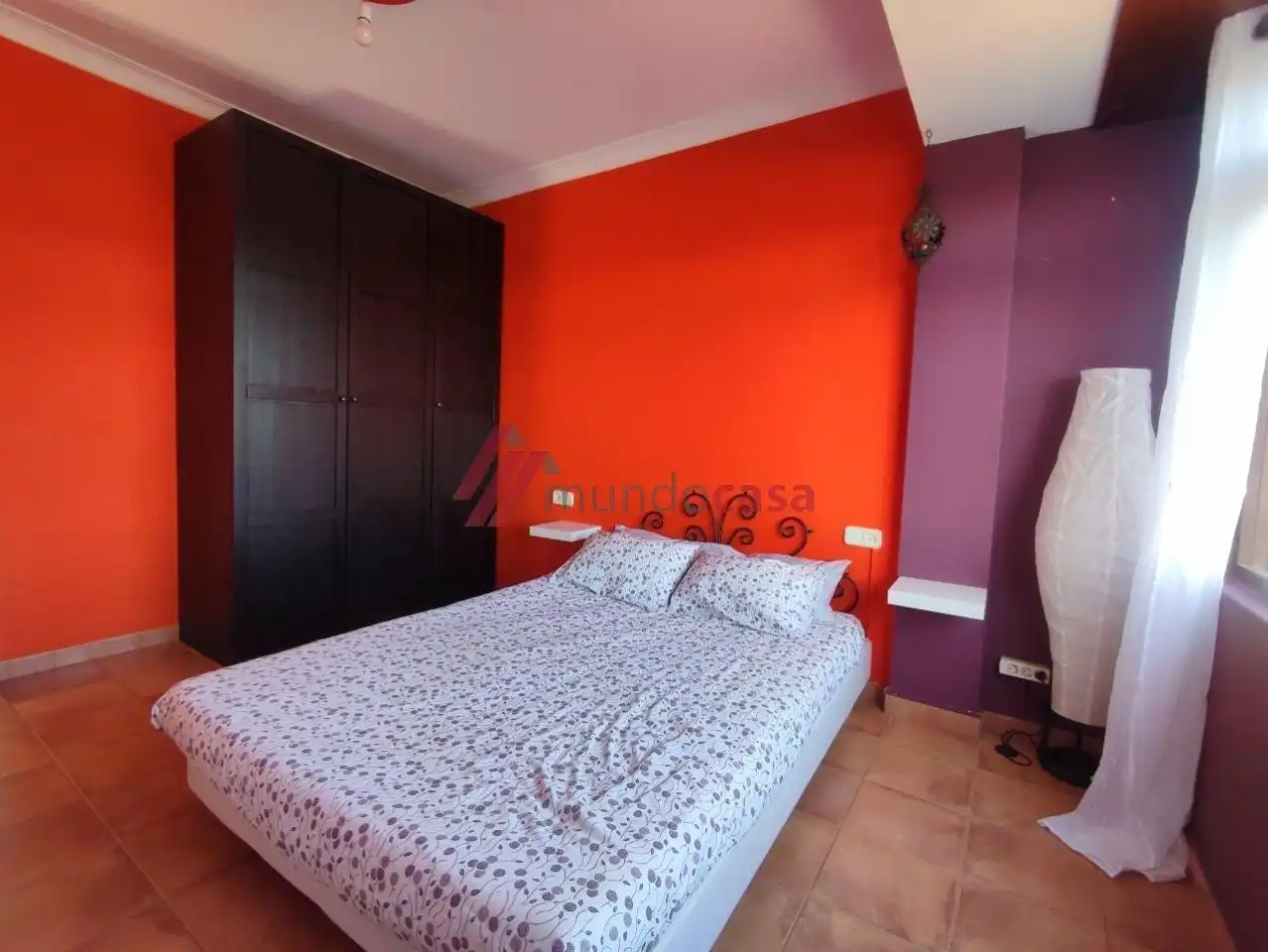 Bedroom of Flat for rent in Mugardos  with Heating, Furnished and Pets allowed