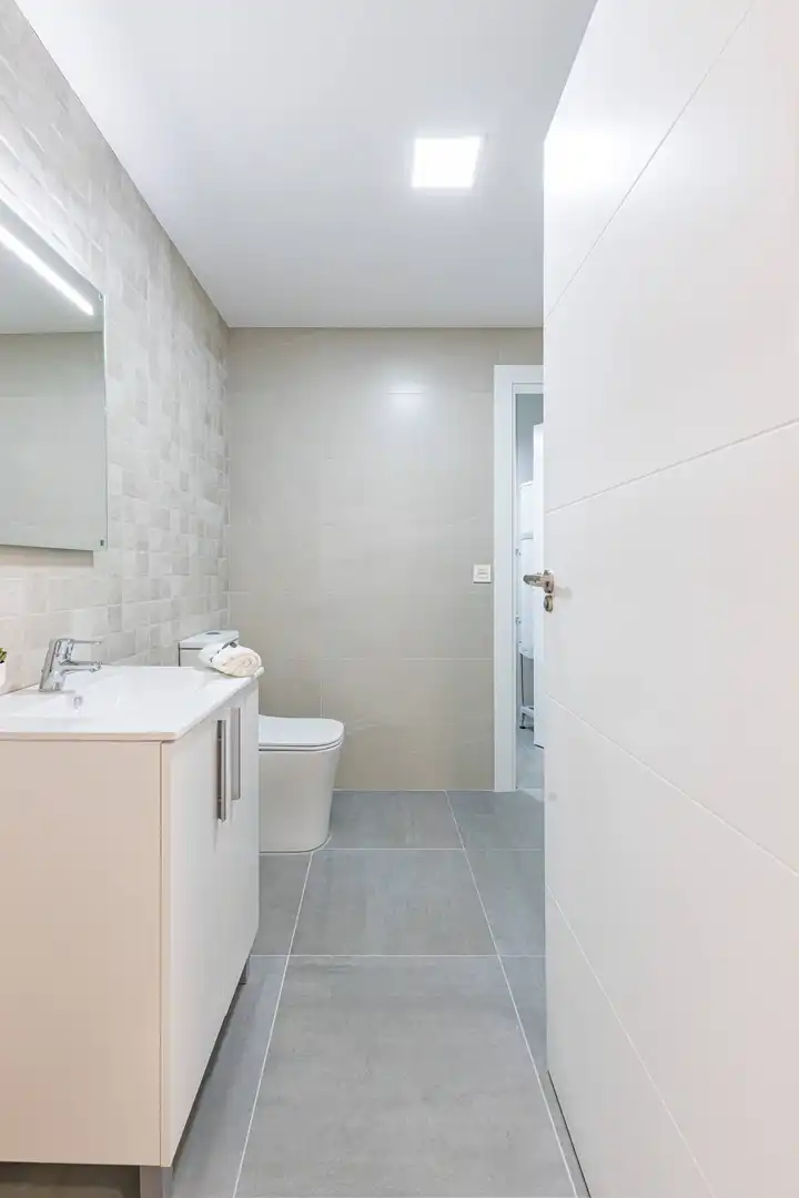 Badezimmer von Wohnung zum Verkauf in Murcia mit Klimaanlage