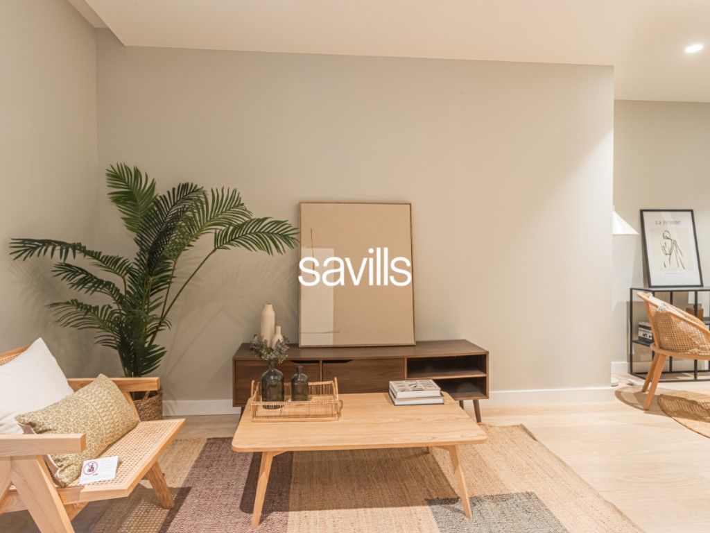 Sala d'estar de Apartament en venda en  Barcelona Capital amb Aire condicionat, Terrassa i Forn