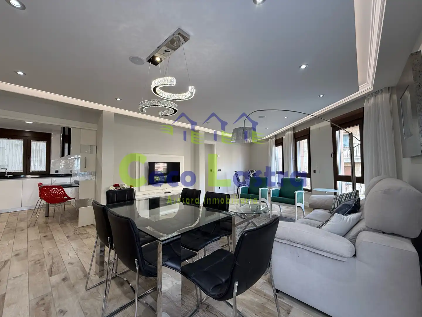 Living room of Flat for rent in Salamanca  with Heating, Furnished and Oven
