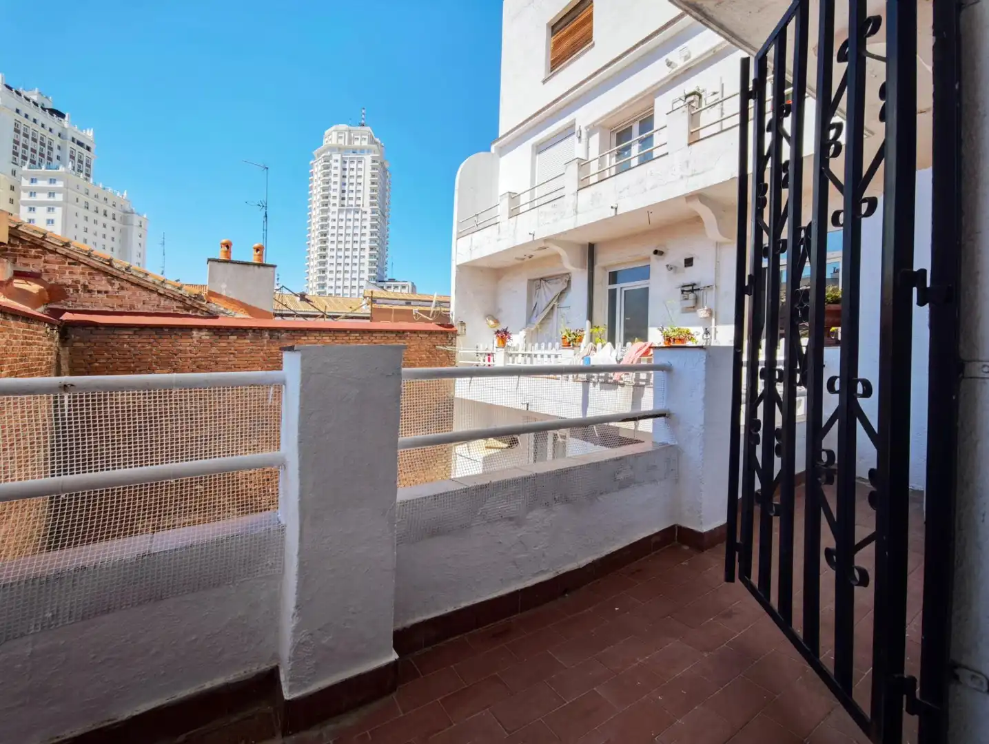 Terrasse von Wohnung zur Miete in Madrid mit Klimaanlage, Heizung und Terrasse