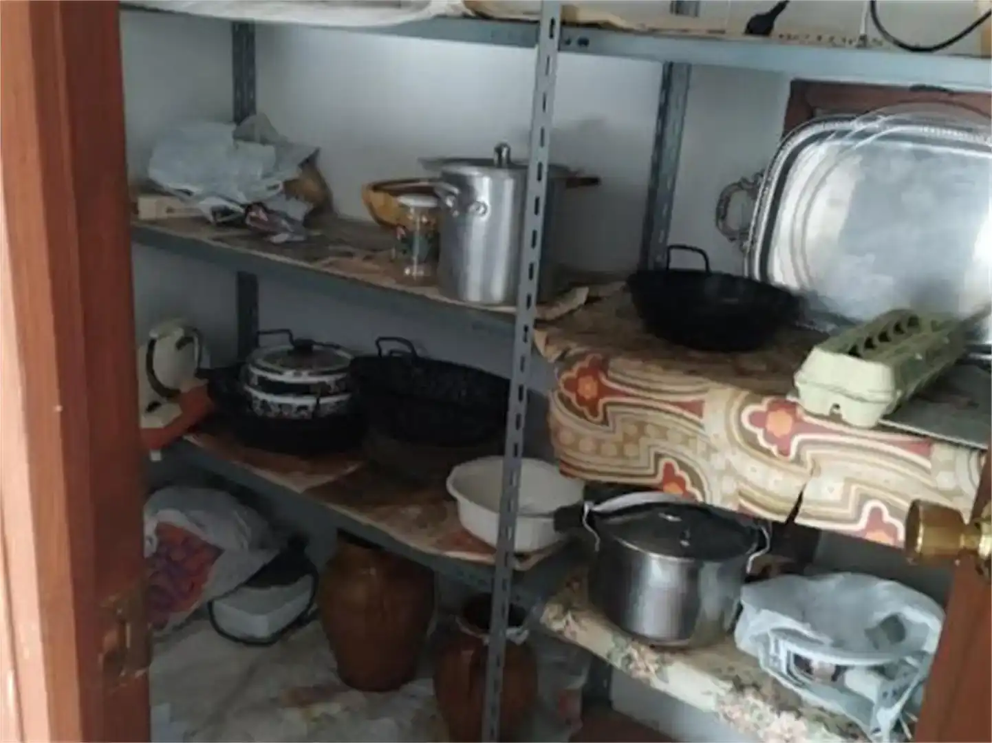 Cocina de Piso en venta en Ausejo con Jardín privado, Trastero y Amueblado