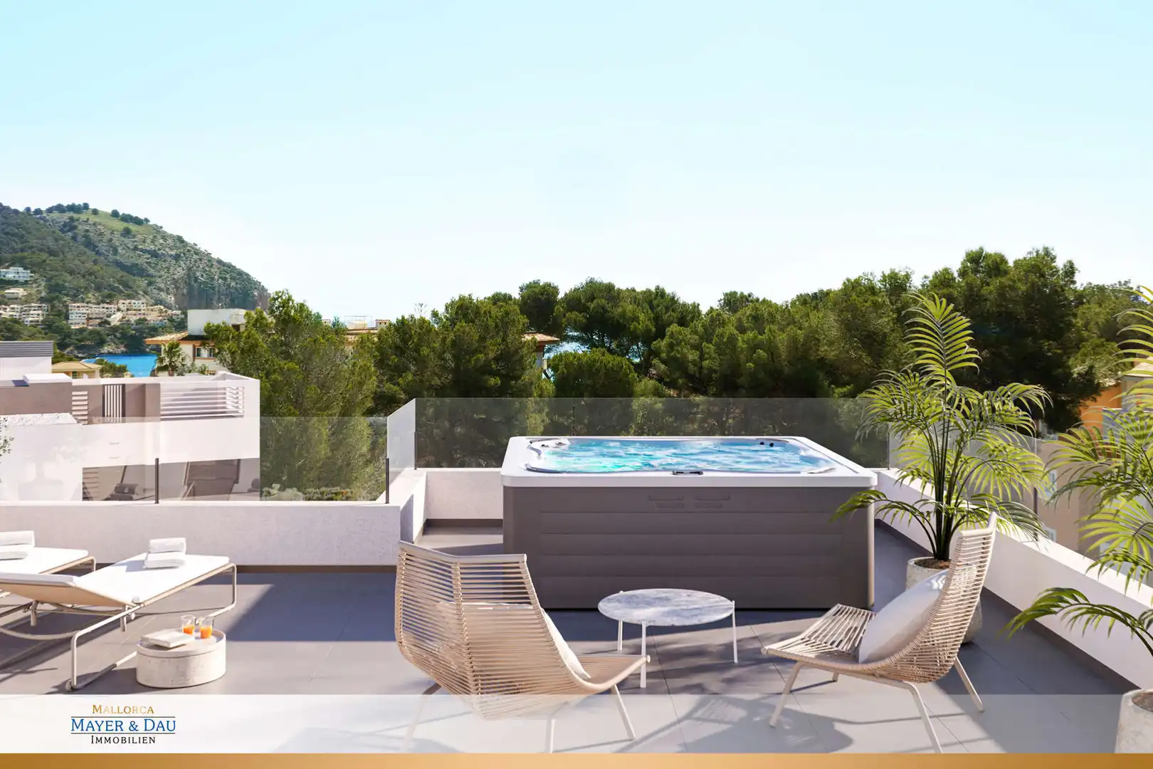 Terrasse von Erdgeschoss zum Verkauf in Capdepera mit Klimaanlage und Terrasse