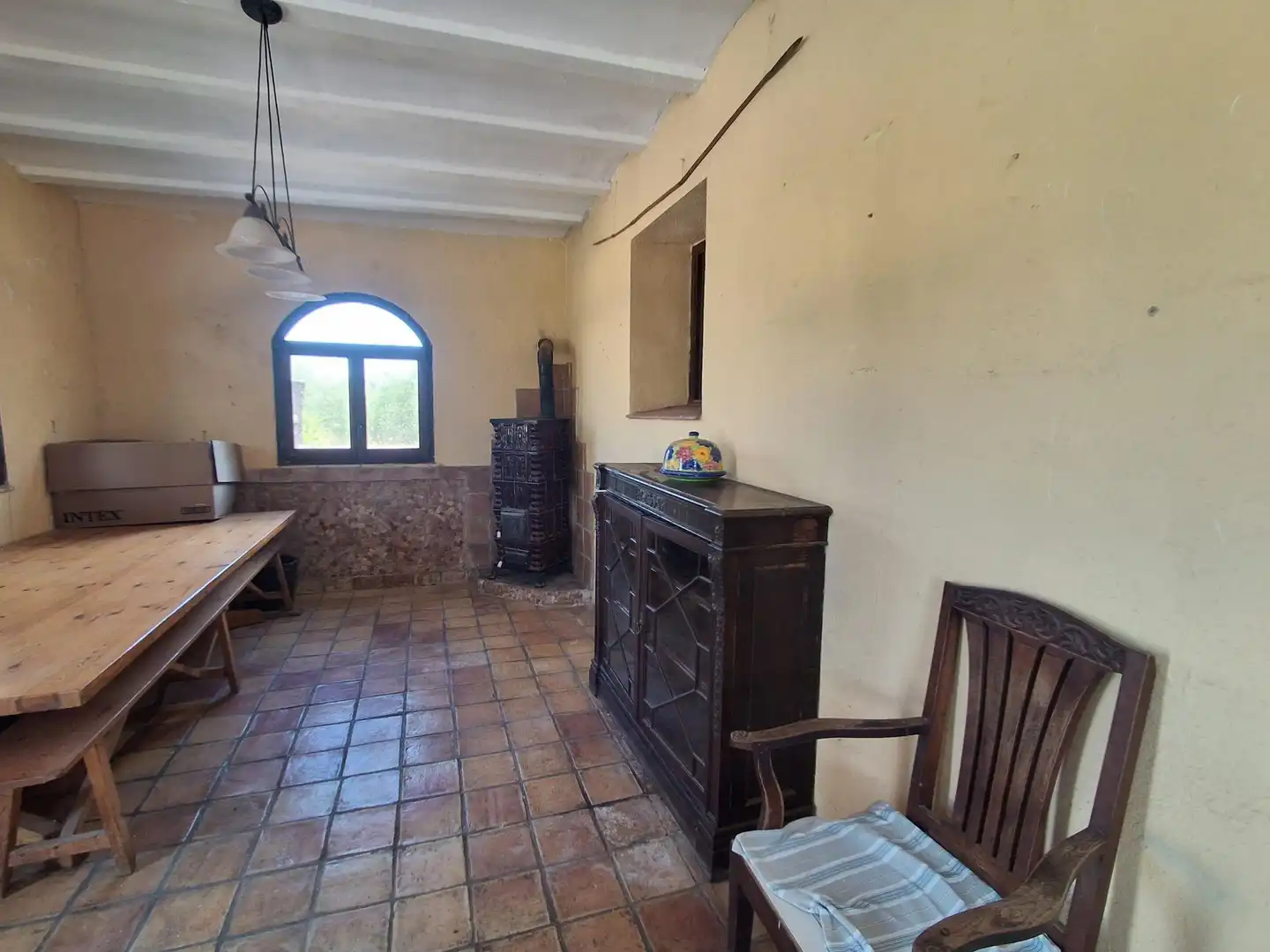 Cuina de Finca rústica en venda en Tivissa amb Piscina comunitària