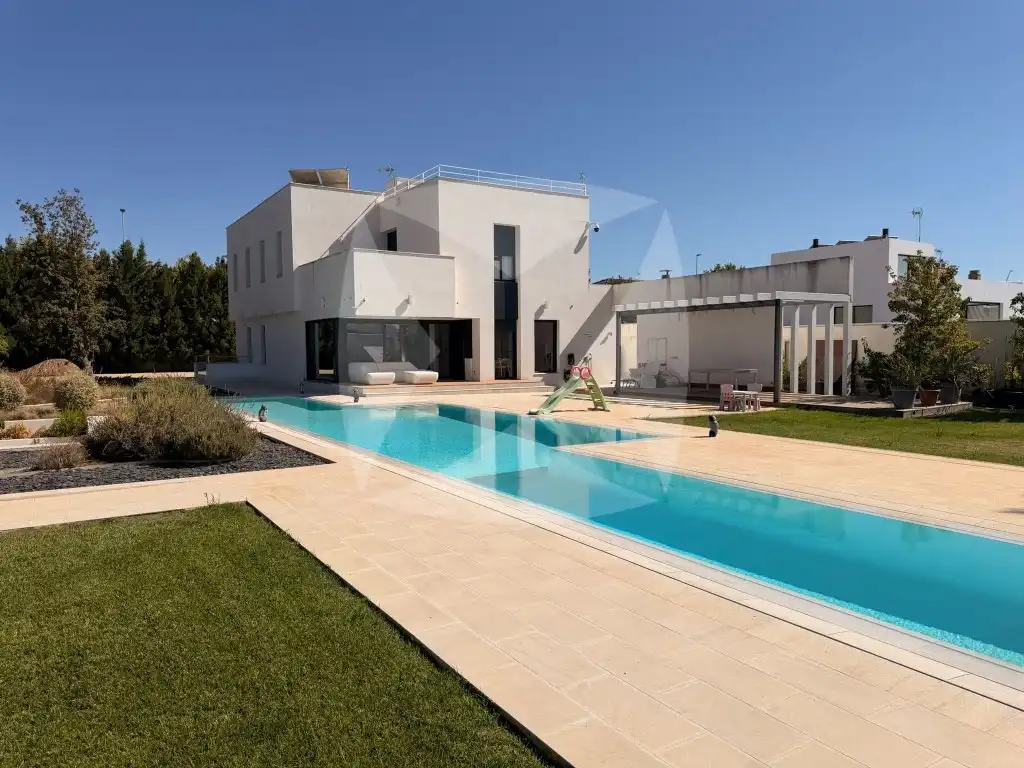 Piscina de Casa o chalet en venta en Badajoz con Aire acondicionado, Terraza y Piscina