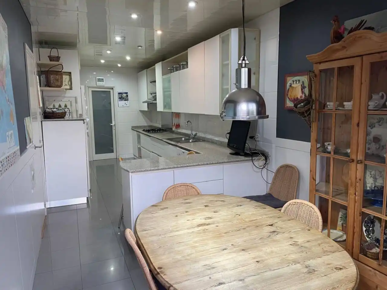 Kitchen of Houses for sale in Sabadell  with Air Conditioner, Heating and Private garden